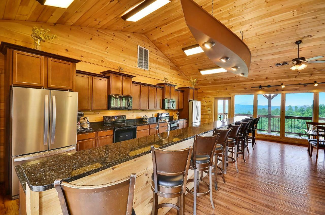 Gatlinburg Mansion Cabin Pittman Center Dış mekan fotoğraf
